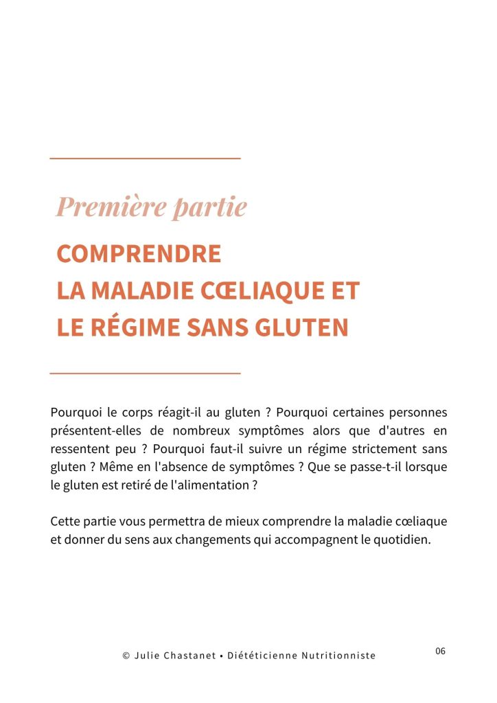 contenu gratuit ebook maladie cœliaque