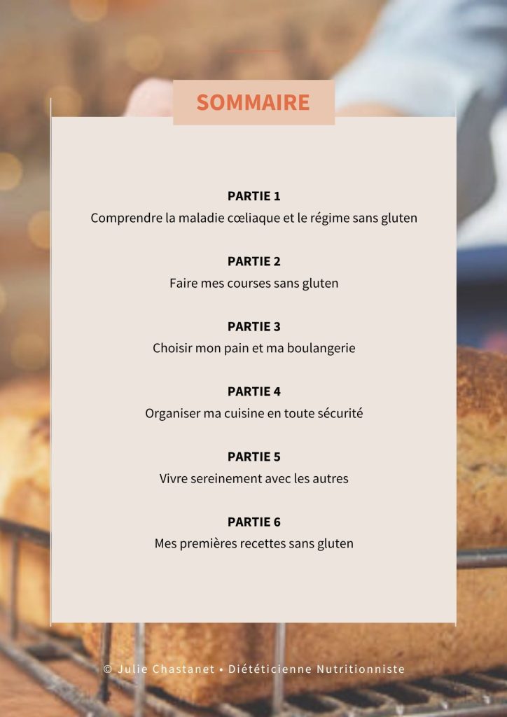 contenu gratuit ebook maladie cœliaque